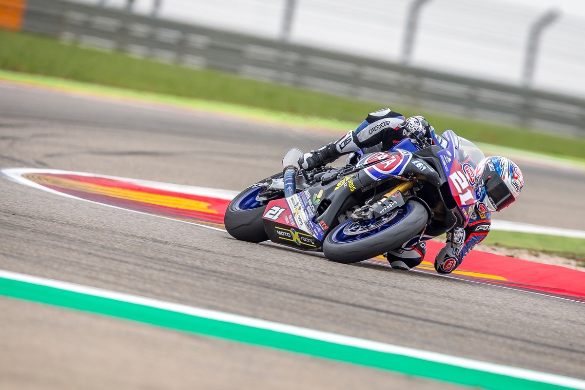 Marino chiude al quarto posto nelle prove libere di Aragon. Galang accede direttamente alla SP2